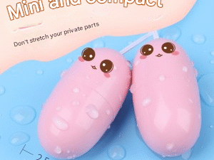 Moji USB Powered Multi-Pattern Vibrating Egg - Wired Bullet Vibe with Various Rhythmic Modes