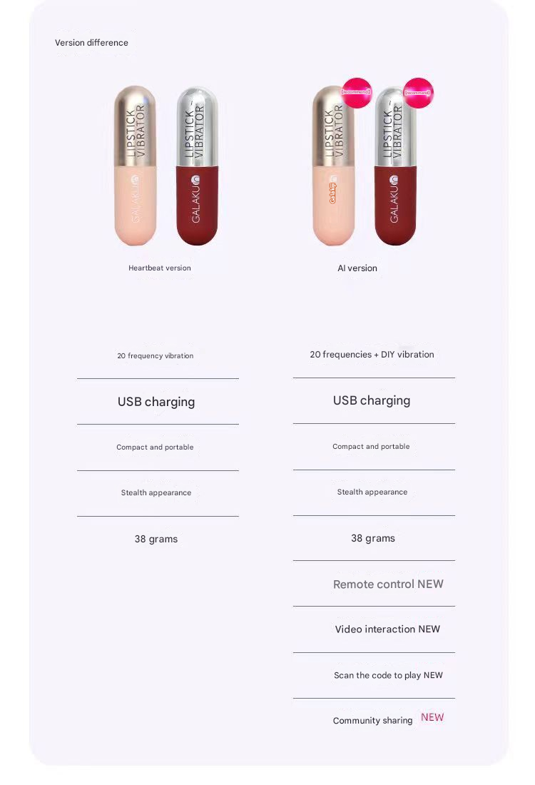GaLaKu胶囊口红酒红色（AI版）