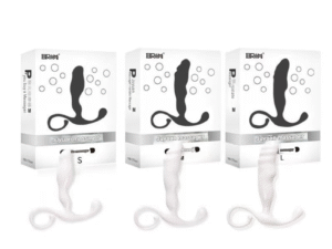 Pleasure 'Juyuan' Prostate Massager - Dual-Stimulation P-Spot & Perineum Vibe for Men (Size M)