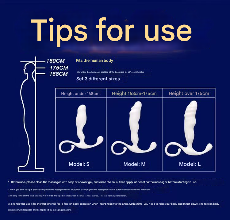 取悦聚元前列腺按摩器M号