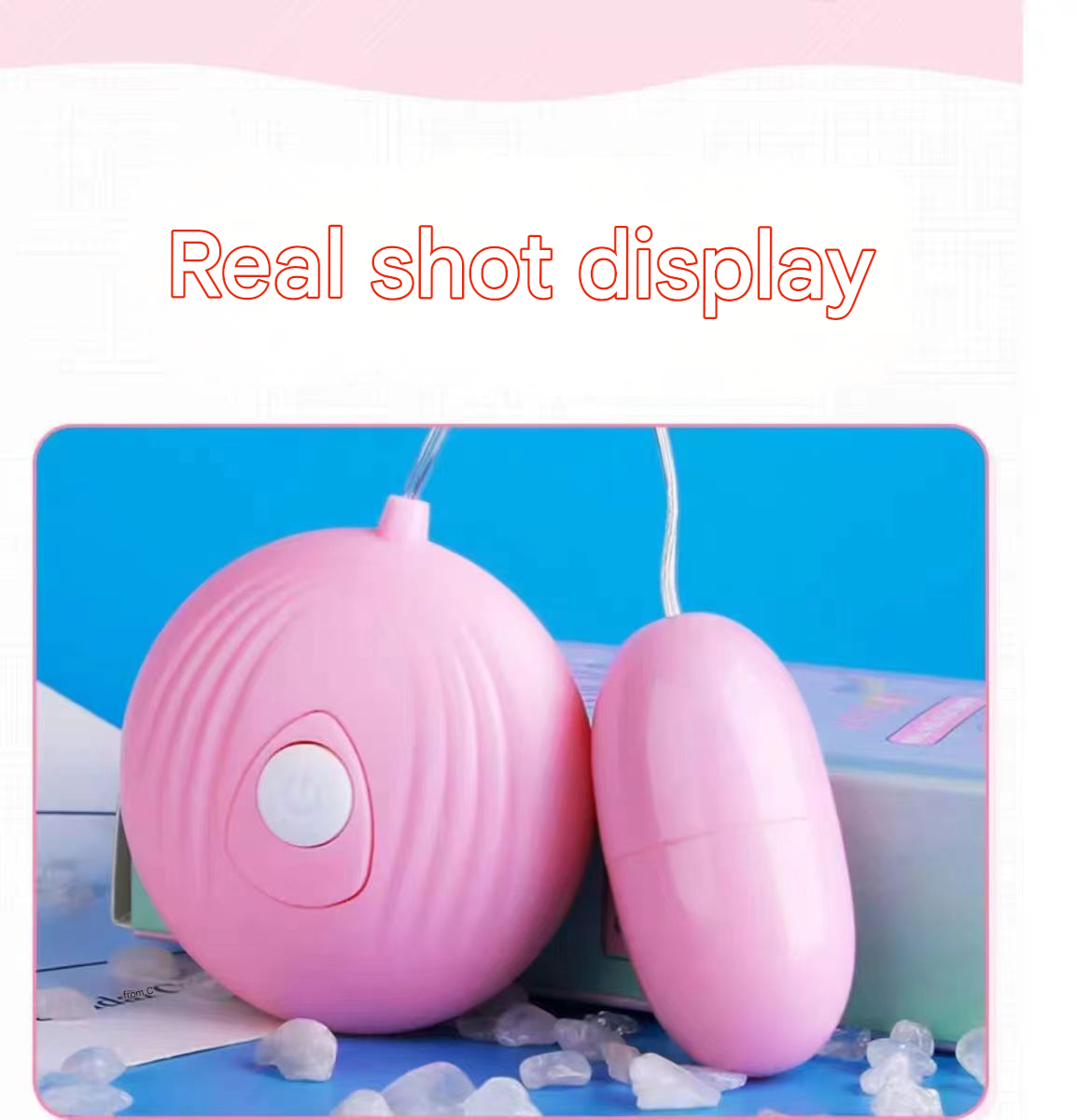 来乐小贝壳7频跳蛋 粉色