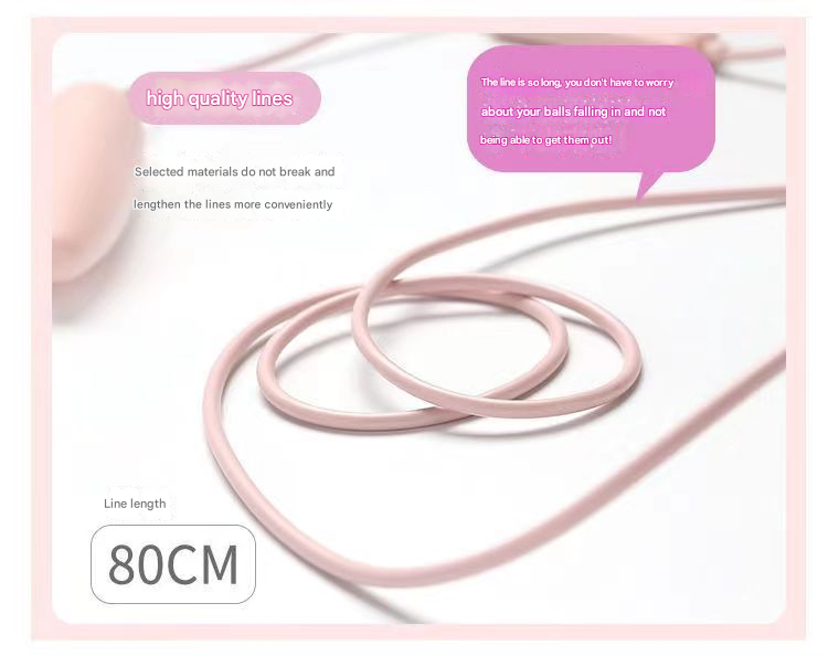 蜜潮跳蛋USB-尖圆-粉