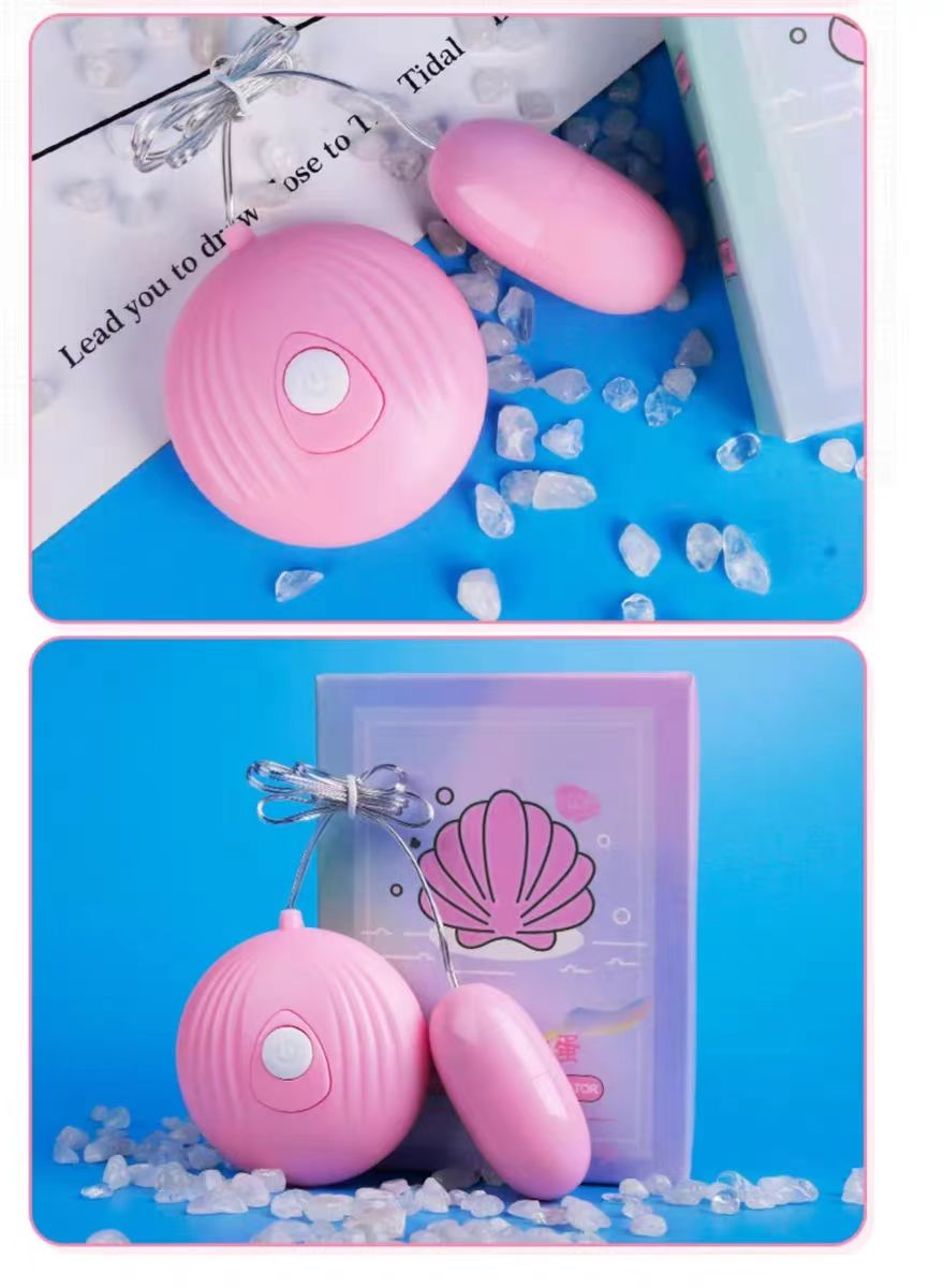 来乐小贝壳7频跳蛋 粉色