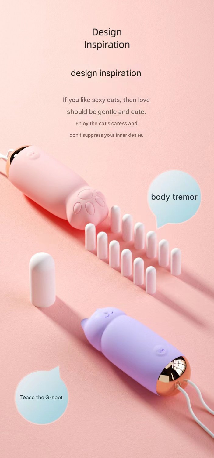 GaLaKu元气猫-猫爪AI版跳蛋(粉色)