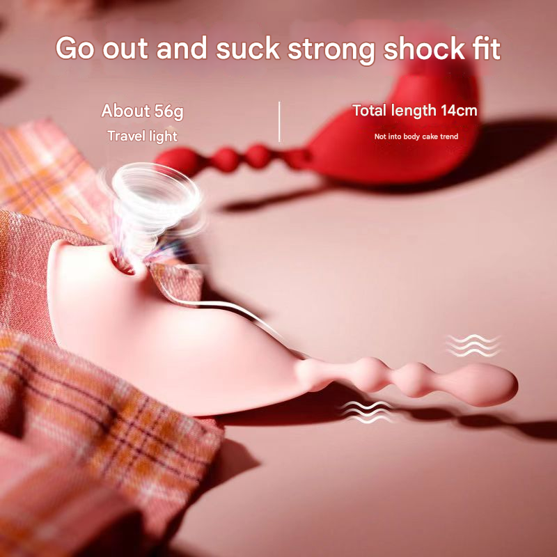 美洲豹小艾吮吸震动跳蛋粉色