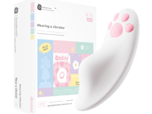 Moji 'Cute Meow' App-Controlled Clitoral Stimulator - Non-Insertive Sex Toy for Women (Pearl White)