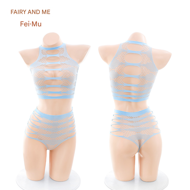 霏慕网衣制服6673 蓝