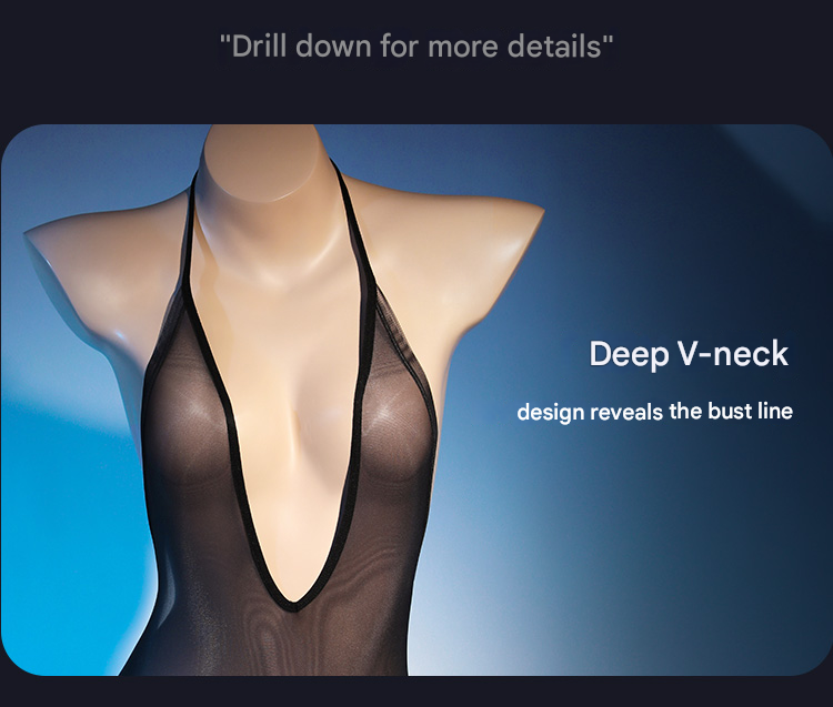 霏慕连体衣6758 油亮黑