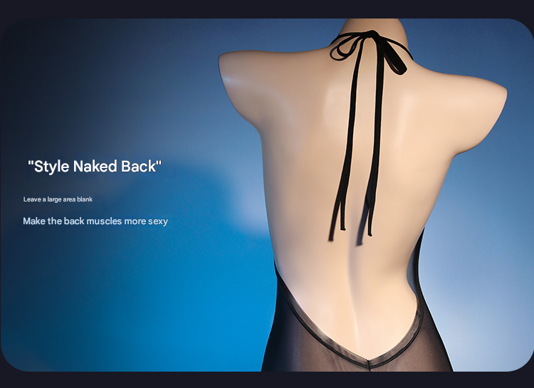 霏慕连体衣6758 油亮黑