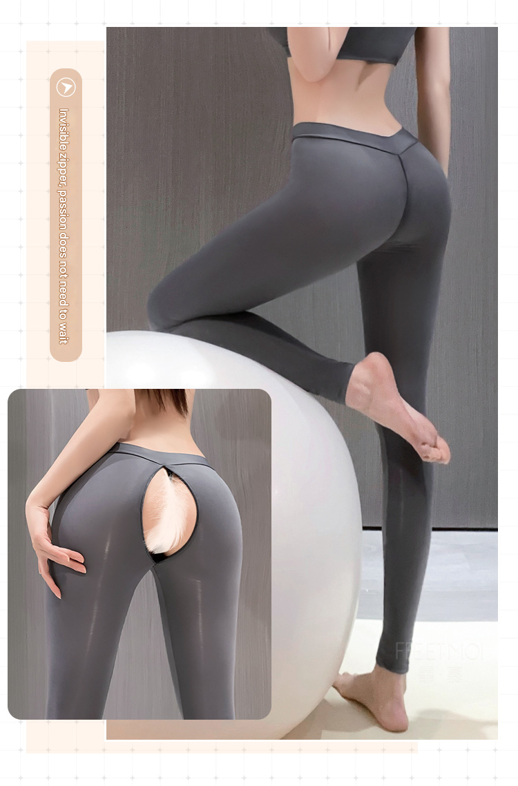 霏慕瑜伽裤6782 灰