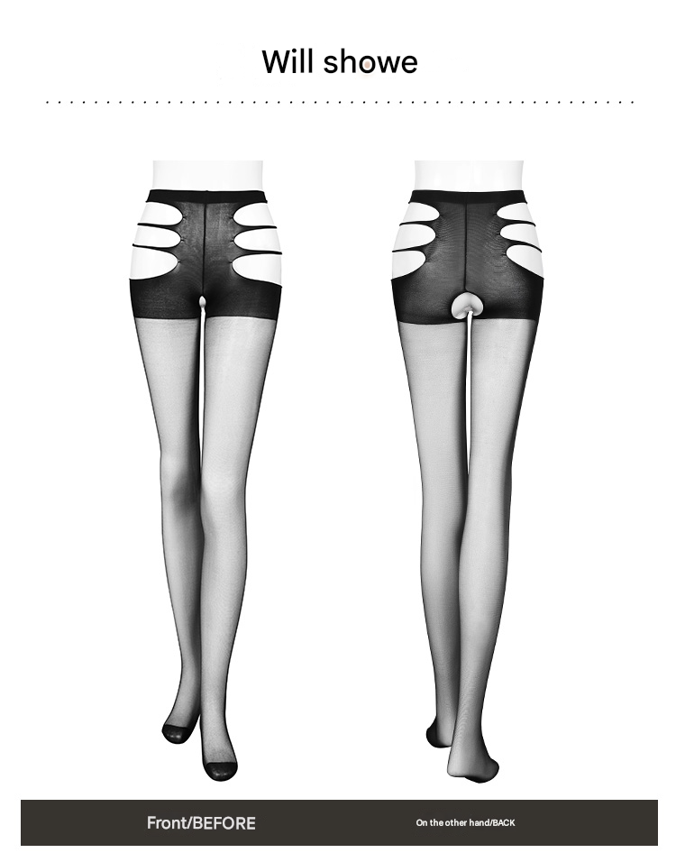 霏慕连裤丝袜7306 黑