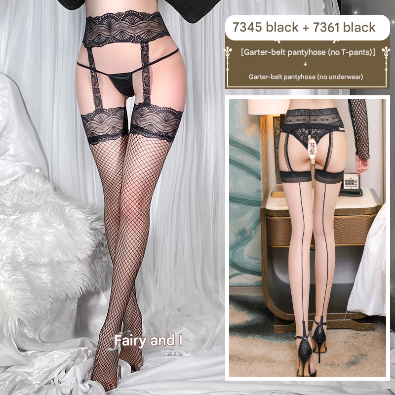 霏慕连裤丝袜7364 黑