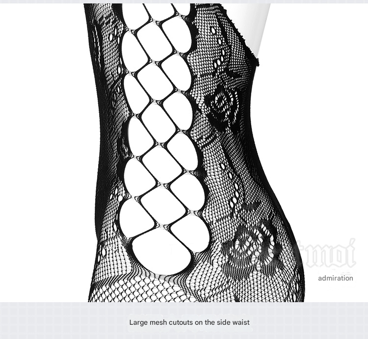 霏慕连身网袜7559 黑