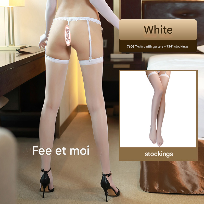 霏慕长筒丝袜7241 黑