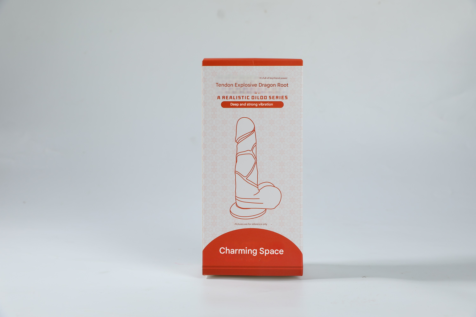 谜姬筋爆龙根手指阳具-中号