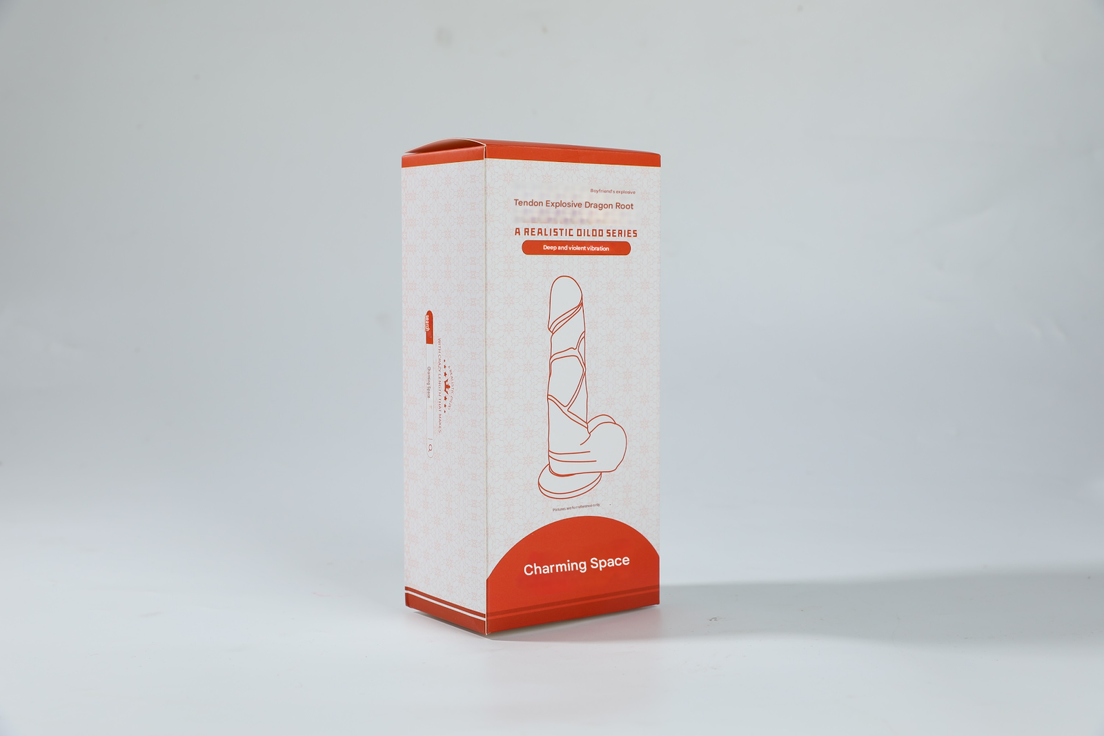 谜姬筋爆龙根手指阳具-中号