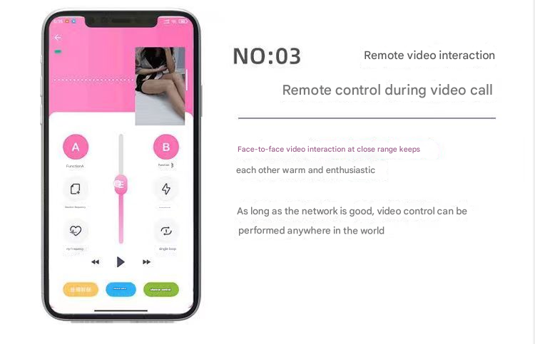 蜜潮跳蛋USB-尖圆-粉