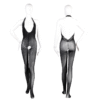Romantic Floral Lace Bodystocking - Full Body Sheer Lingerie for Women