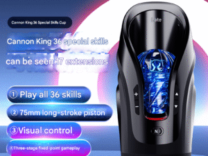 Leten 'Cannon King' Luxury Edition - Multi-Function Automatic Masturbator with 36 Modes