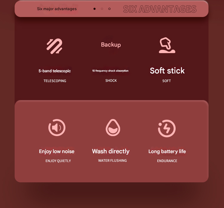 谜姬怡悦吮吸棒伸缩款-蜜桃粉