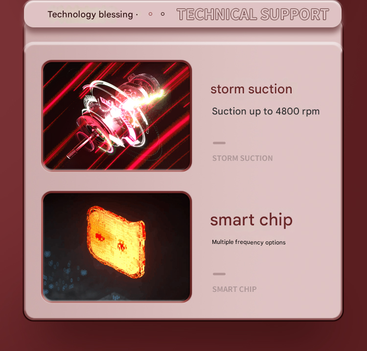 谜姬怡悦吮吸棒伸缩款-蜜桃粉