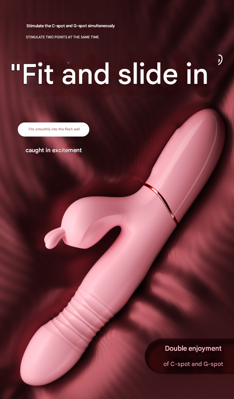 谜姬怡悦吮吸棒伸缩款-蜜桃粉