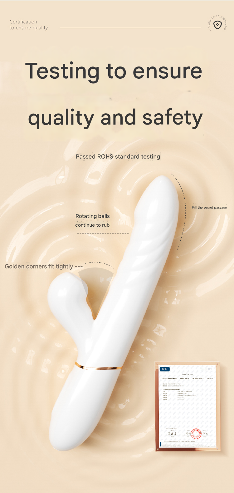 谜姬怡悦转珠棒转珠款-月光白