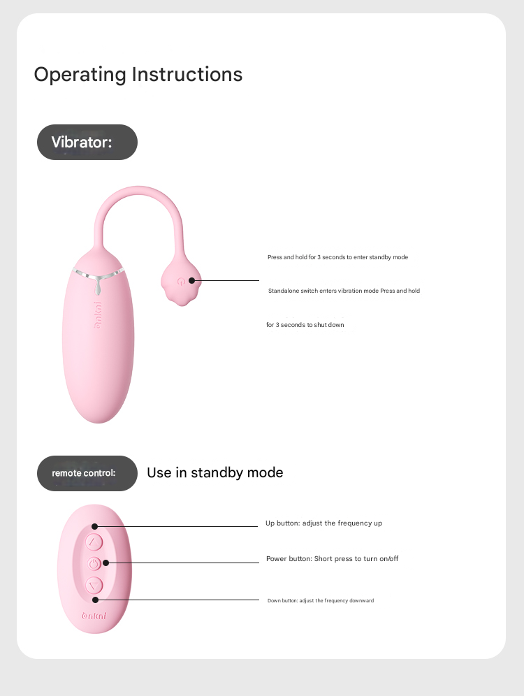 谜姬绵绵跳蛋蜜桃粉-遥控款