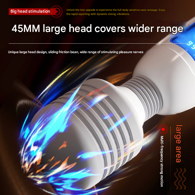 谜姬爱潮AV棒极光白-震动款