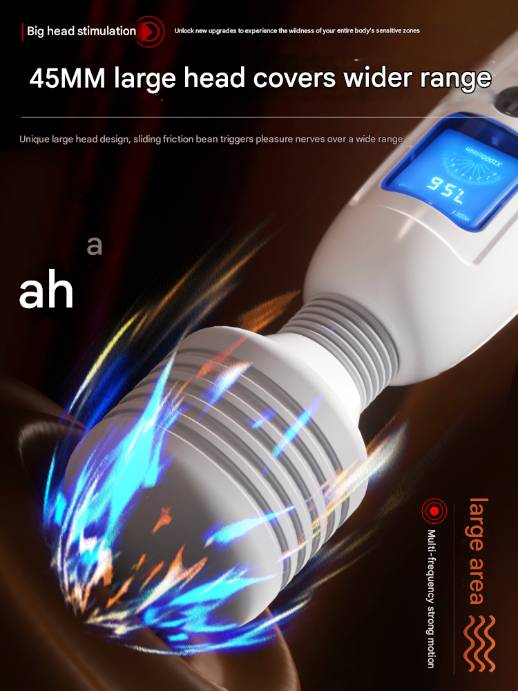 谜姬爱潮AV棒极光白-震动款