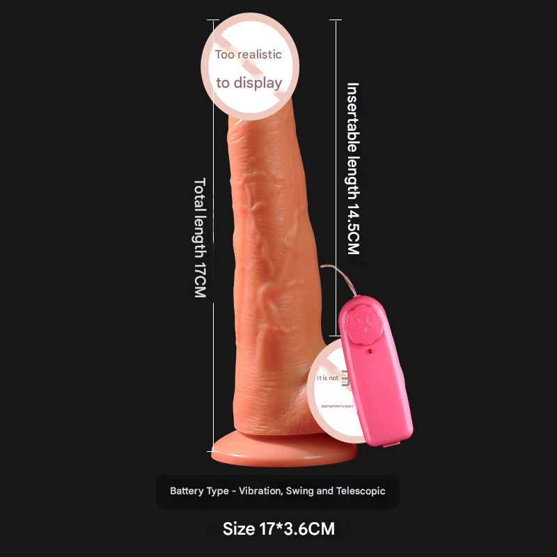 谜姬筋爆龙根手指阳具-中号