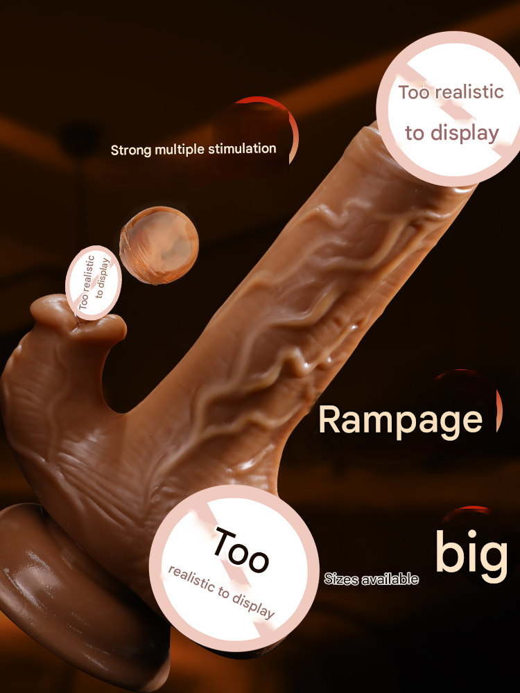 谜姬舔蜜蜜-大舌头款无线伸缩摇摆震动加温舌舔