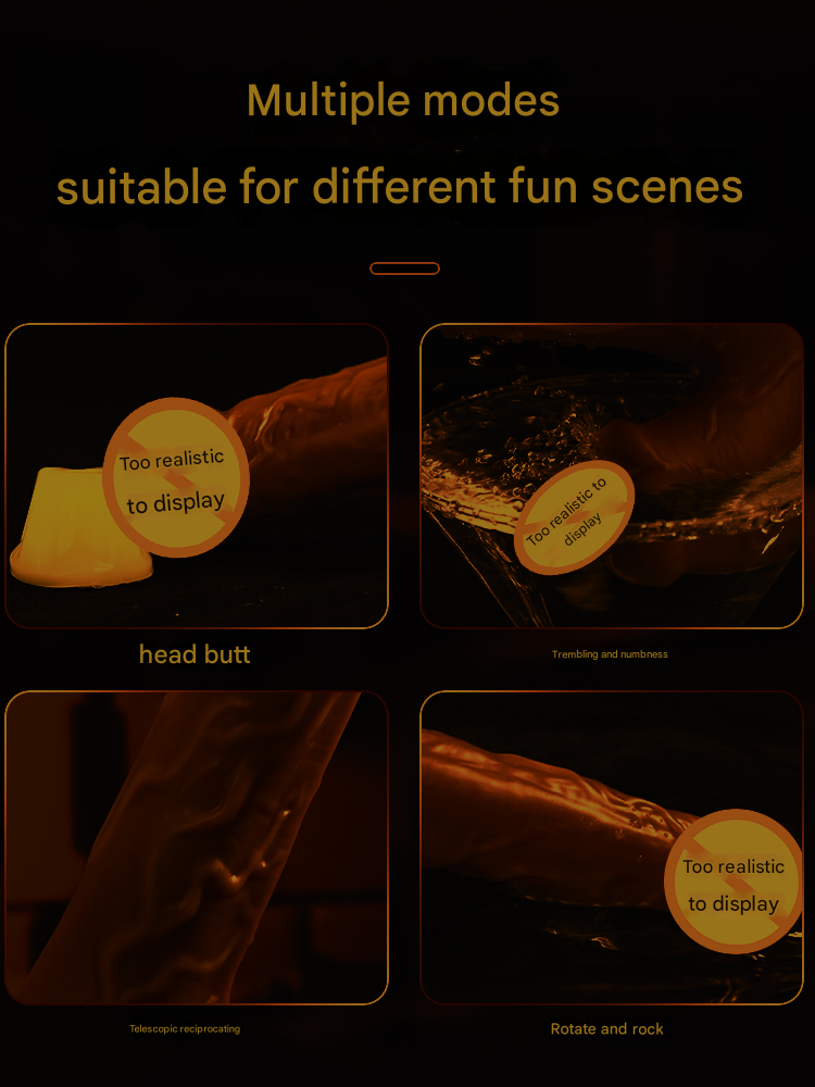 谜姬舔蜜蜜-大舌头款无线伸缩摇摆震动加温舌舔