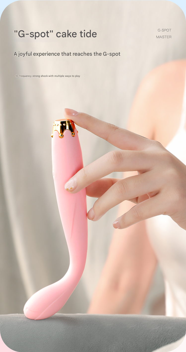 谜姬花冠点潮笔震动款-软萌粉