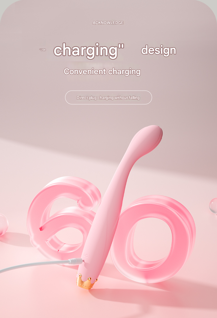 谜姬花冠点潮笔震动款-软萌粉