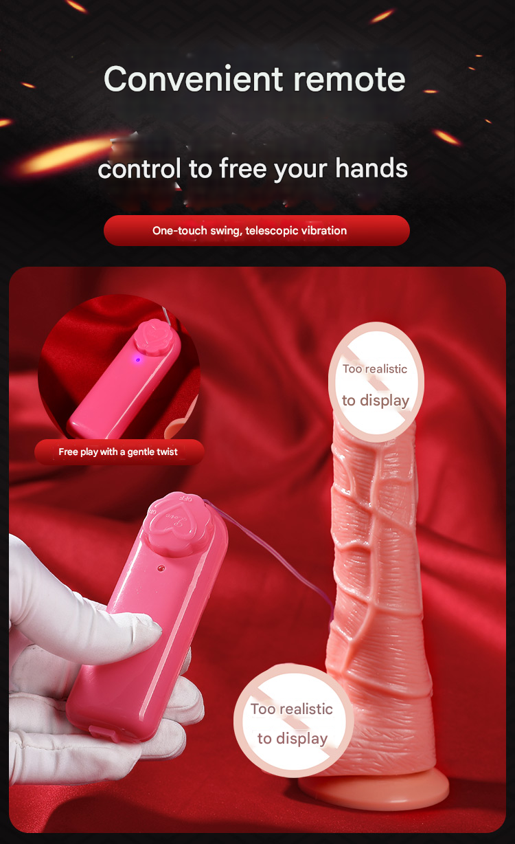 谜姬筋爆龙根手指阳具-中号