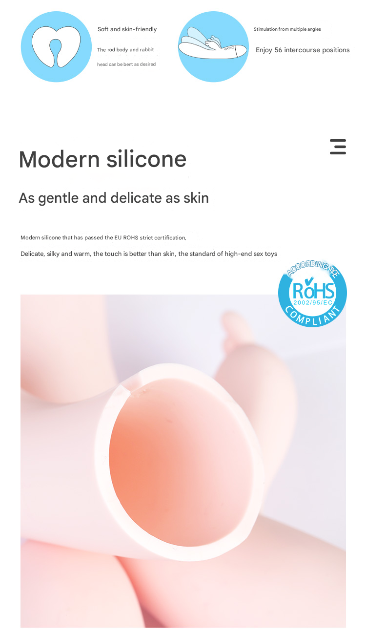 雷霆leten色色兔系列震动棒（充电款）