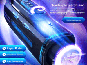 Leten Piston X9 Gen 4 Automatic Masturbator with Heating & Moaning - Interactive Male Sex Toy