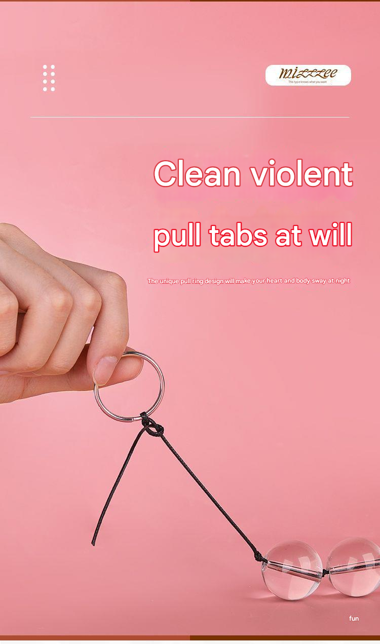 谜姬水晶后庭拉珠迷你号