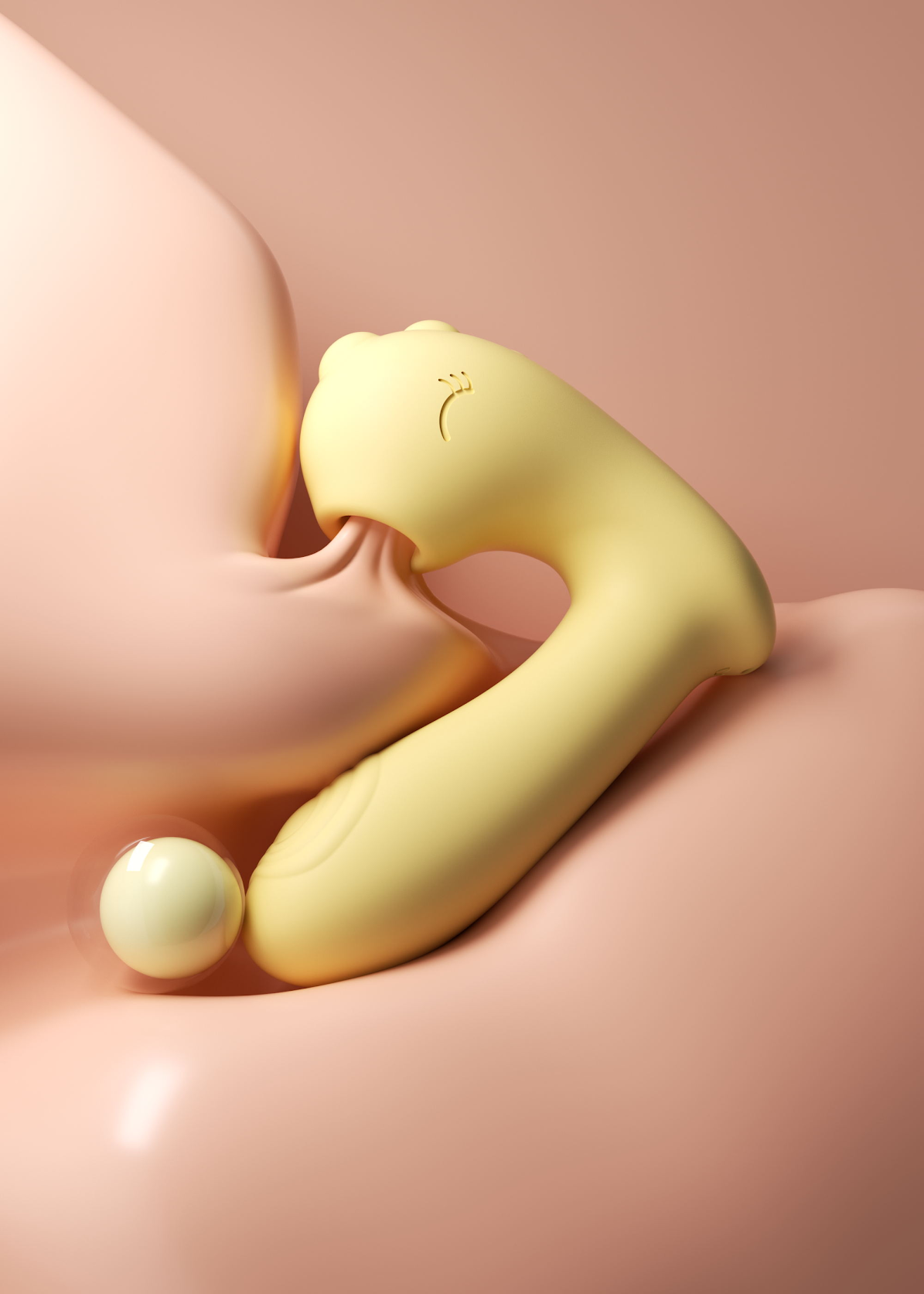 谜姬啵啵龙小程序-吮吸震动-柠檬黄