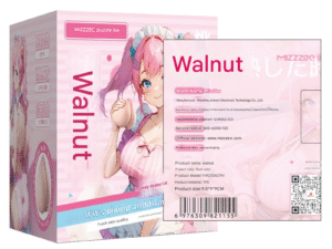 Moji 'Walnut Peach' Realistic Breast Masturbator - Life-Size Dual-Boob Sex Toy for Men