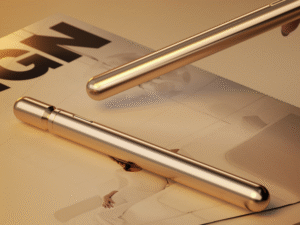 Moji 'Garden Joy' Smart-Core G-Spot Vibrator - Pulsating Vibe for Intense Orgasms (Champagne Gold)