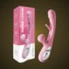 Moji 'Swinging Tongue' Spanking Vibrator - Unique Paddling & G-Spot Vibe for Novelty Play (Pink)
